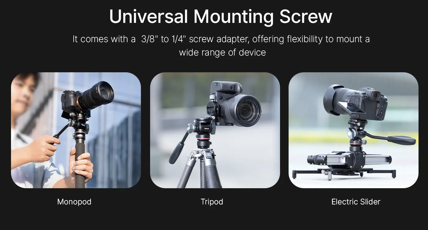 Fluid Video Head for Tripod